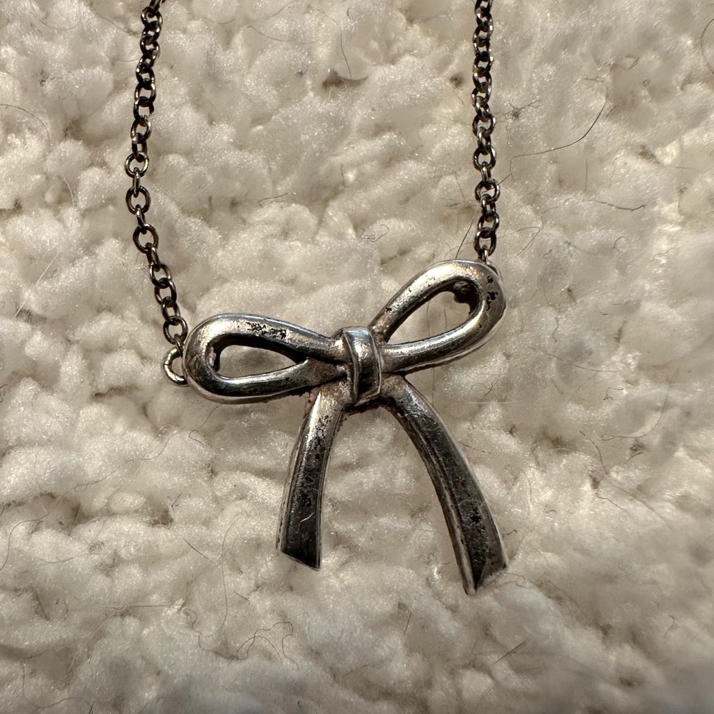 Tiffany & Co Bow Necklace
